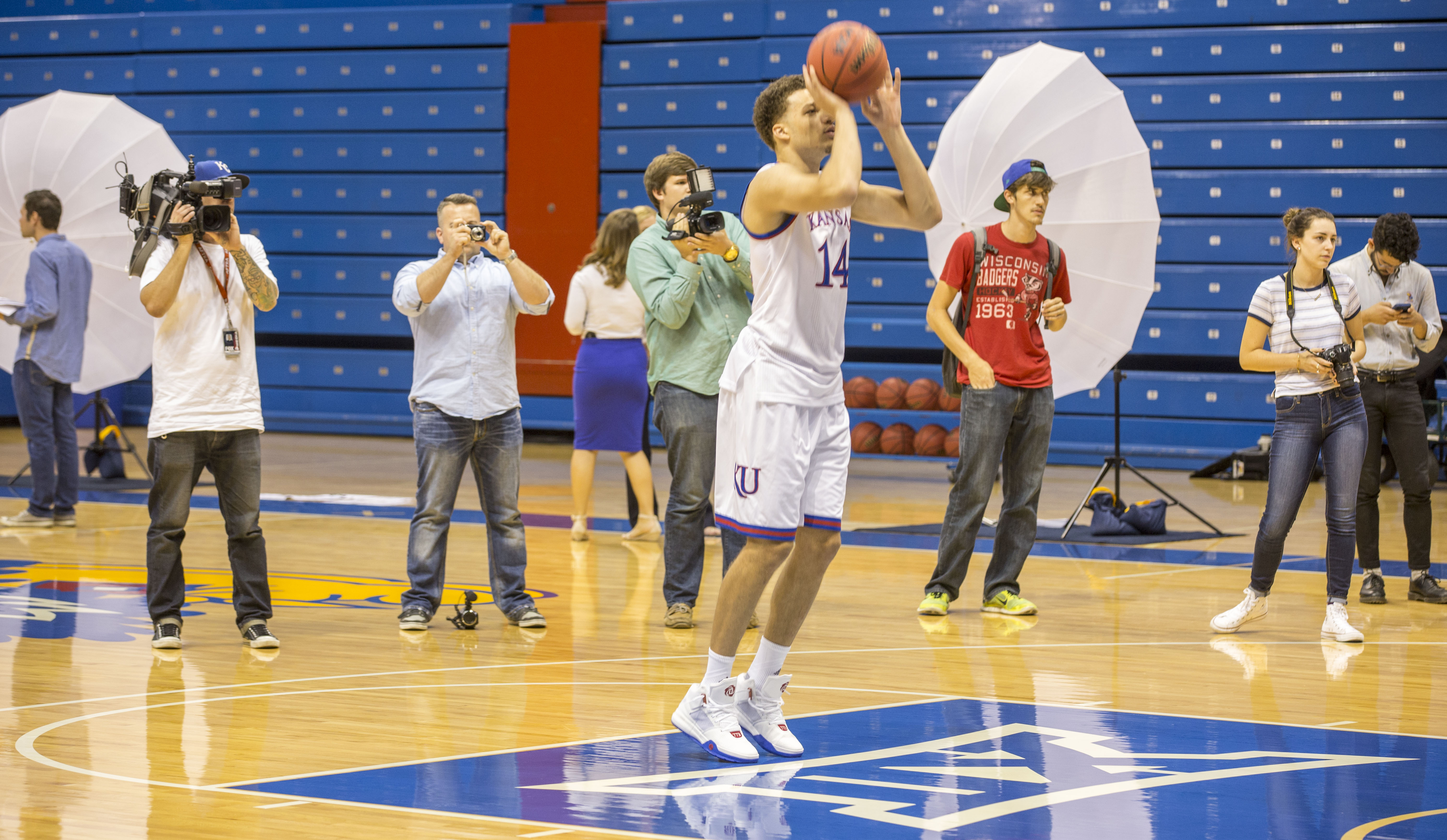 Photo gallery KU Men’s Basketball Media Day News, Sports, Jobs Lawrence JournalWorld news